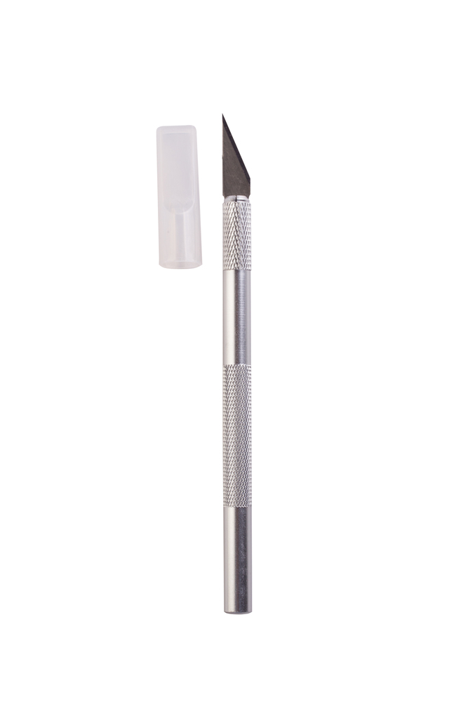 Нож для заточки карандашей Серебро